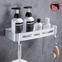 Carica l&#39;immagine nel visualizzatore di Gallery, Hoomtaook Mensola da Doccia Organizzatore Senza Chiodi, Danni Nastro...