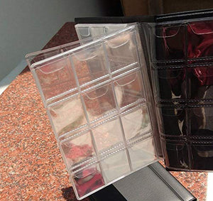 1Pcs Black 10 Pages 120 Pockets Coin Collection Album Commemorative Coins... - Ilgrandebazar