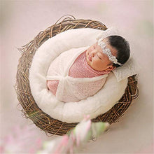 Carica l&#39;immagine nel visualizzatore di Gallery, Tee-Moo - 2 cuscini fotografici per neonati, motivo farfalla Piccolo bianco.