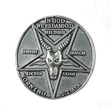 Carica l&#39;immagine nel visualizzatore di Gallery, Mesky Lucifer Pentecostal Coin Moneta Satan Collezione Argento in - Ilgrandebazar