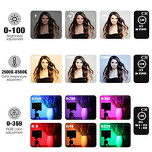 Carica l&#39;immagine nel visualizzatore di Gallery, Pixel G1s RGB LED - Luce video integrata, 12 W, luce video, colore pieno e...