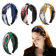 Carica l'immagine nel visualizzatore di Gallery, HBselect Cerchietto Vintage Stile Fantasia 4 Pezzi Cerchietti per Capelli...