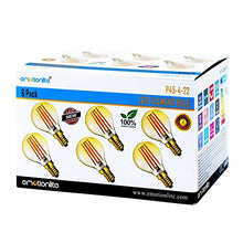 Carica l&#39;immagine nel visualizzatore di Gallery, Emotionlite LED E14 Lampadine,4W,Bagliore ambra,2200K,P45 /G45,6 P45 2200k - Ilgrandebazar