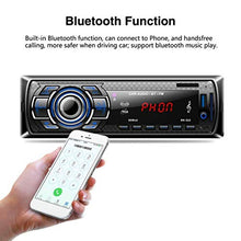 Carica l'immagine nel visualizzatore di Gallery, Aigoss Autoradio Bluetooth, 60W x 4 Auto Stereo Audio Ricevitore FM...