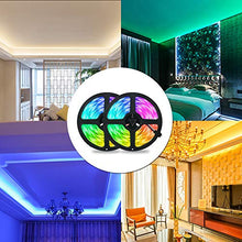 Carica l'immagine nel visualizzatore di Gallery, Striscia LED 10 Metri,Tomshine RGB con IR Telecomando a 44...