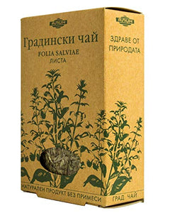 Tè alla salvia (FOLIA SALVIAE) 2 scatole di tè / 2X50gr /
