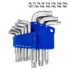 Carica l'immagine nel visualizzatore di Gallery, S&amp;R Chiavi TORX a brugola Set chiavi allen, 15 pz, esagonali extra...