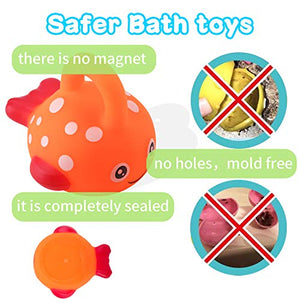 BBLIKE Giochi Bagnetto, Giocattoli da Pesca Senza Muffa con Bagno...