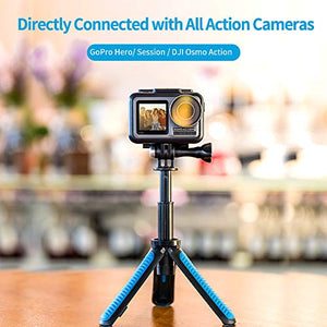 TELESIN - Treppiede allungabile per selfie, asta telescopica GoPro Hero...