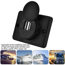 Carica l&#39;immagine nel visualizzatore di Gallery, Presa usb auto, di ricarica per caricabatterie con porta USB ABS...