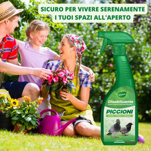 Carica l&#39;immagine nel visualizzatore di Gallery, Gardemia Repellente Vegetale per Piccioni 750ml Spray Disabituante Barriera Olfattiva per Allontanare Scacciare Piccioni dal Balcone, Vespe e Calabroni Dissuasore senza Veleno Ultrasuoni Spuntoni Rete