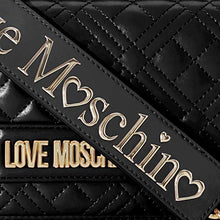Carica l'immagine nel visualizzatore di Gallery, Love Moschino Jc4010pp1a, Borsetta da Polso Donna, 4x13x22 cm (W Nero (Nero)