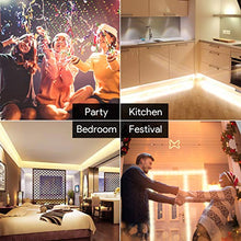 Carica l&#39;immagine nel visualizzatore di Gallery, LE Striscia LED 5m 300 2835, 18W 1200lm Luce Nastro Luminoso Bianco Caldo - Ilgrandebazar