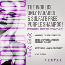 Carica l'immagine nel visualizzatore di Gallery, Shampoo Antigiallo Per Capelli Biond - Tonalizzante - Silver Shampoo...