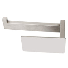 Carica l&#39;immagine nel visualizzatore di Gallery, Hausprofi Porta Carta Igienica in Acciaio Inox - Argento Spazzolato - Ilgrandebazar