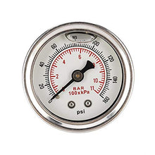 Carica l&#39;immagine nel visualizzatore di Gallery, KIMISS Regolatore di pressione carburante universale rosso + argento - Ilgrandebazar