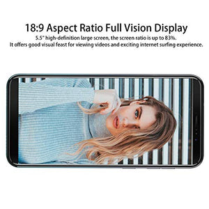 Hafury A7(2019) Android 9.0 Smartphone da 5.5'' Display (18:9), Triplo Blu - Ilgrandebazar
