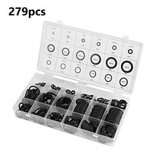 Carica l&#39;immagine nel visualizzatore di Gallery, Set di 279 pezzi 18 misure kit assortimento O-ring in gomma,...