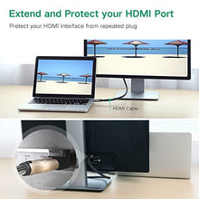 Carica l'immagine nel visualizzatore di Gallery, UGREEN Adattatore HDMI Maschio a Femmina ad Angolo Retto Alta Velocita’,...