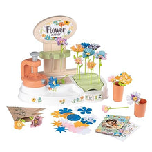 Carica l'immagine nel visualizzatore di Gallery, Smoby - Flower Market, il Laboratorio dei Fiori, 7600350407, +3 Anni, Crea i Tuoi Fiori, 104 Accessori, Made in France