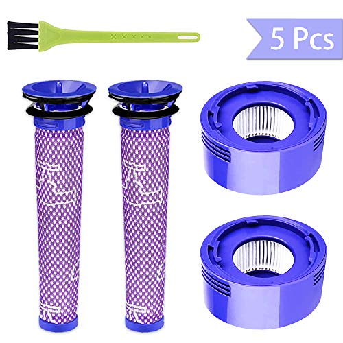 Queta 5 Pezzi Filtro per Dyson V7 V8 di Ricambio V7/V8