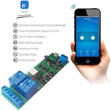 Carica l&#39;immagine nel visualizzatore di Gallery, Newgoal WiFi Relè jog momentaneo/Interruttore autobloccante Modulo Dc2-ew