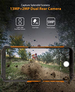 Ulefone ARMOR X5 4G Rugged smartphone, MTK6763 Octa-core 3GB + 32GB, Rosso - Ilgrandebazar