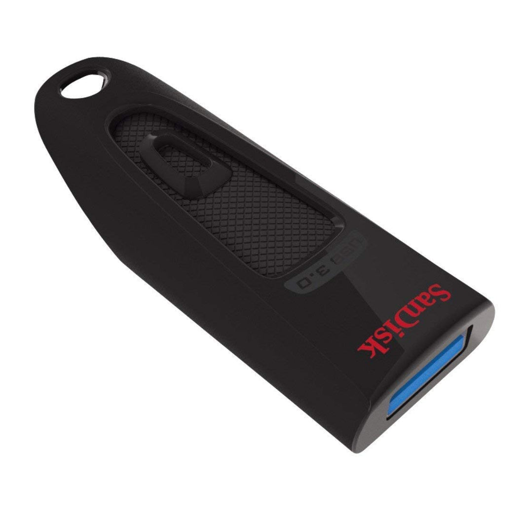 Sandisk Cruzer Ultra Pen Drive USB 3.0, 128 GB, Nero 128GB,