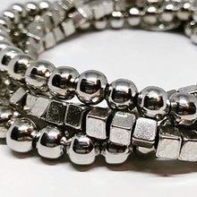 Carica l&#39;immagine nel visualizzatore di Gallery, Bracciale 3 in 1 collana corta e lunga Antiallergico Pietre Naturali... - Ilgrandebazar