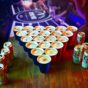 Bicchieri di birra Pong, 100 American Beer Pong tazze 100 Tazze + 10 Palline - Ilgrandebazar