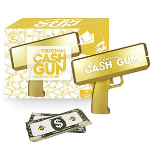 Original Cup - Soldi Pistola, Cash Gun, Money Inclusi 100 Pezzi di...