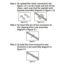 Carica l'immagine nel visualizzatore di Gallery, ZONKIE 6/7/8-velocità Catena della Bicicletta 116L