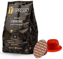 Carica l'immagine nel visualizzatore di Gallery, Yespresso, Cremoso Napoli – 100 Capsule compatibili con Bialetti Mokona e Mokespresso