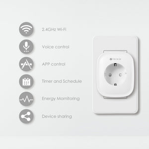 Presa Intelligente WiFi Smart Plug Spina Energy Monitor Bb-sp22-2-it