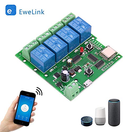 Newgoal WiFi Relè jog momentaneo/Interruttore autobloccante Modulo Dc4-ew