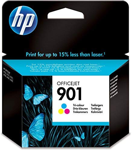 HP 901 Tricromia CC656AE Cartuccia Originale per Stampanti a Multicolore