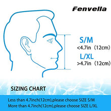 Carica l'immagine nel visualizzatore di Gallery, Fenvella Maschera Subacquea, Snorkeling Integrale 180° L/XL, Nero