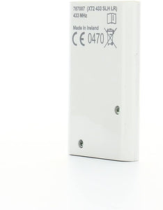 FAAC 787007 AUTOMAZIONE CANCELLO Telecomando XT2 433 SLH LR TRASMITTENTE 2 CANALI Bianca 433 MHz