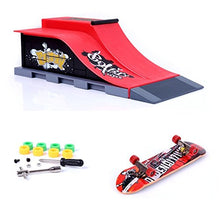 Carica l&#39;immagine nel visualizzatore di Gallery, Mini skateboard per dita con rampa e set di accessori E - Ilgrandebazar