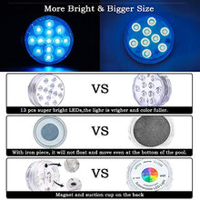 Carica l&#39;immagine nel visualizzatore di Gallery, Jialisita Sommergibili LED Luci Piscina 13 Led Sommergibile 2 pezzi