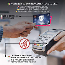 Carica l'immagine nel visualizzatore di Gallery, Carta di Blocco RFID ORBITY | 5ª Generazione + LED | Protezione 1