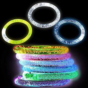 iwobi 12 pezzi Braccialetti Luminosi,6 Colori Fluorescenti... - Ilgrandebazar