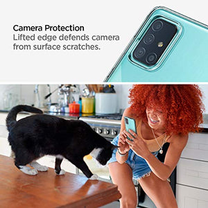 Spigen Cover Samsung Galaxy A71 Liquid Crystal Progettato per Galaxy... - Ilgrandebazar