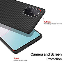 Carica l&#39;immagine nel visualizzatore di Gallery, iBetter per Samsung Galaxy S10 Lite/ A91/ M80s Cover, Ultra Sottile di Nero - Ilgrandebazar