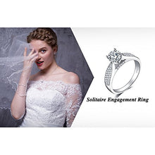 Carica l&#39;immagine nel visualizzatore di Gallery, JewelryPalace 1.2ct Cubic Zirconia Anniversario Solitario Fidanzamento... - Ilgrandebazar