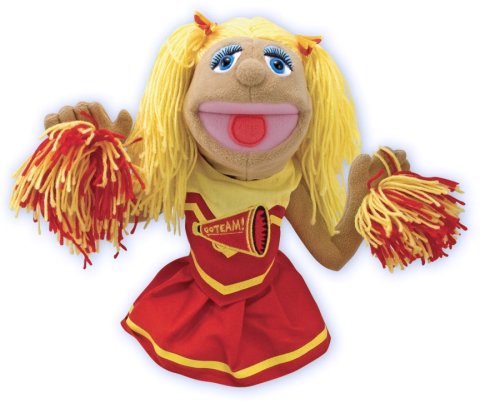 Melissa & Doug 12554 - Burattino Ragazza Pompon - Ilgrandebazar