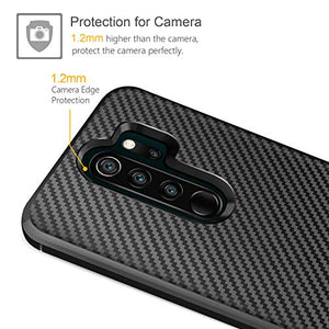 AROYI Cover Xiaomi Redmi Note 8 PRO&[2 Pack] Protettiva in Vetro Nero - Ilgrandebazar