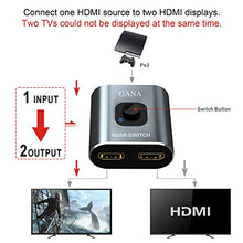 Carica l'immagine nel visualizzatore di Gallery, HDMI Switch Splitter, GANA Alluminio bidirezionale 2... - Ilgrandebazar