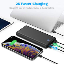 Carica l&#39;immagine nel visualizzatore di Gallery, Trswyop Power Bank 25800mAh, Caricabatterie Portatile 2 ingressi【Indicatore... - Ilgrandebazar