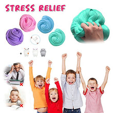 Carica l&#39;immagine nel visualizzatore di Gallery, TIME4DEALS Fluffy Slime Grande Kit Slum Jumbo Floam 4-Pack per - Ilgrandebazar